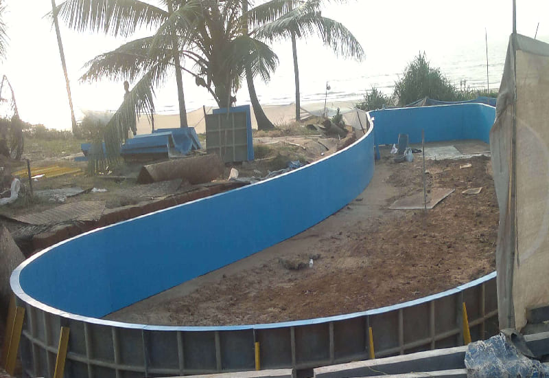 Prefab pool